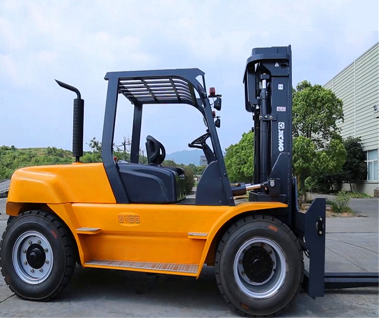 XCMG official 9 ton diesel forklift FD90T China new hydraulic diesel forklift truck machines price